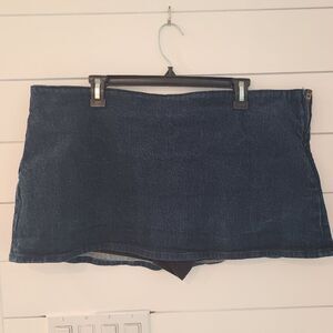 Abercrombie & Fitch Denim Skort